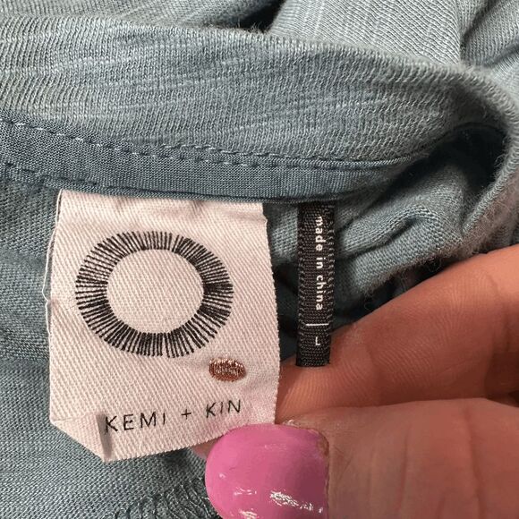 Anthro Akemi & Kin light streaks swing top  L - Picture 8 of 8